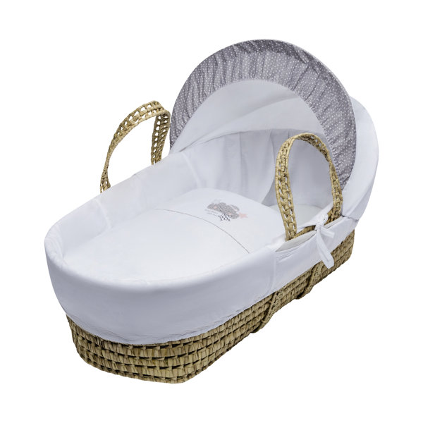 Kinder Valley Moses Basket with Bedding with Mattress Wayfair.co.uk